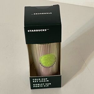 Starbucks Cup Keychain NWT